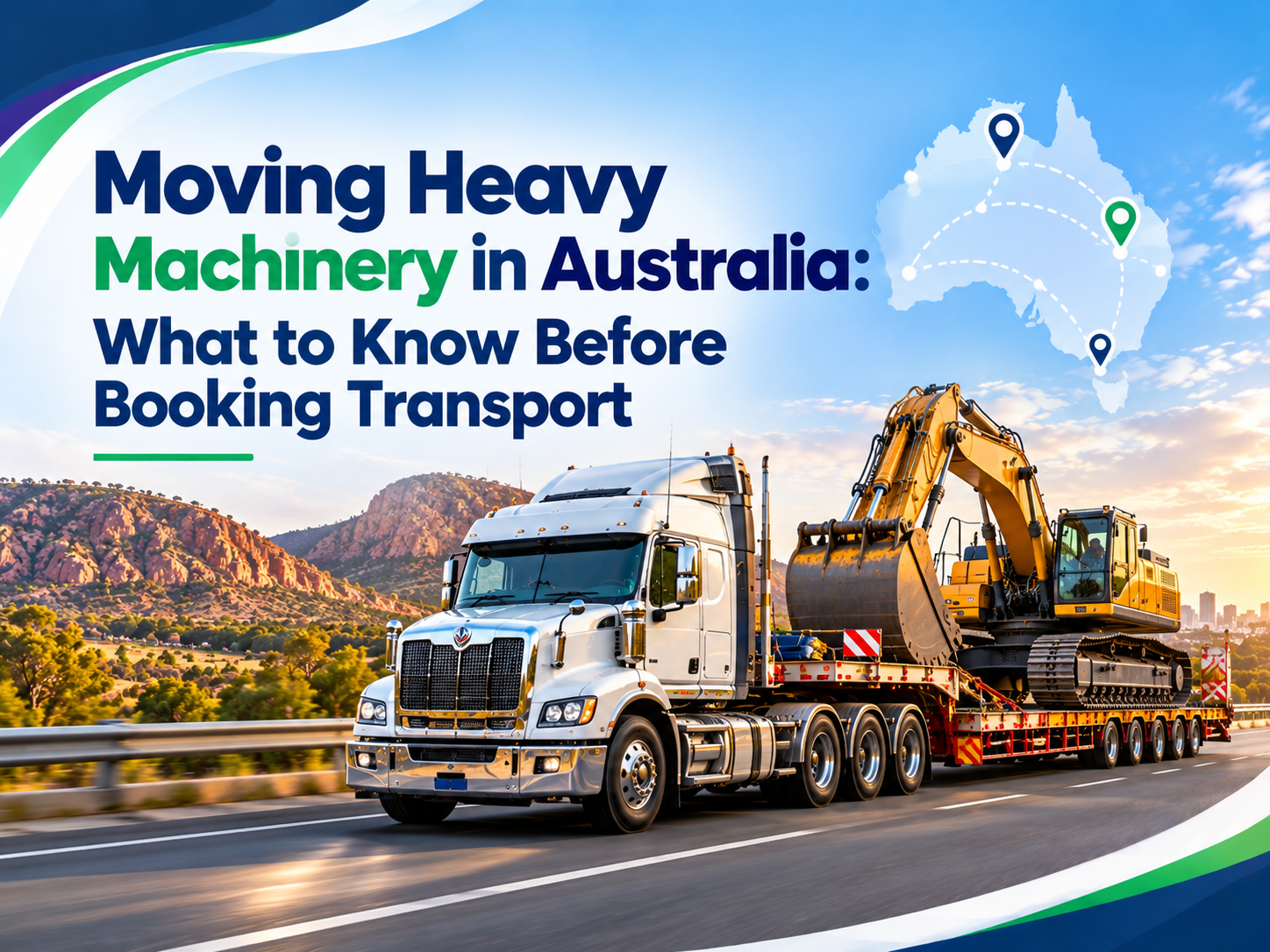 Moving Heavy Machinery in Australia: What to Know Before Booking Transport